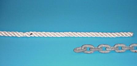 chain rope splice step1