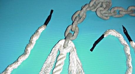 chain rope splice step4