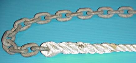 chain rope splice step6